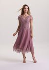 Charming Lace Appliques Mother of The Bride Dress with Sleeves