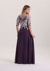 Elegant Lace Appliques Chiffon Mother of The Bride Dress